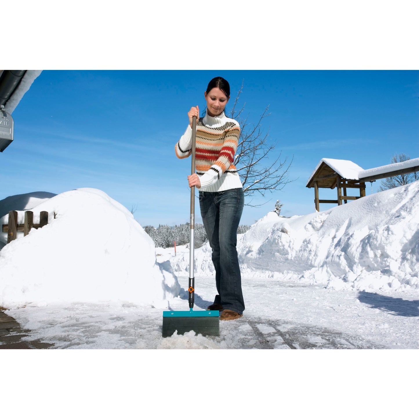 GARDENA combisystem houtensteel fsc 100% (3723-20, 130 cm)