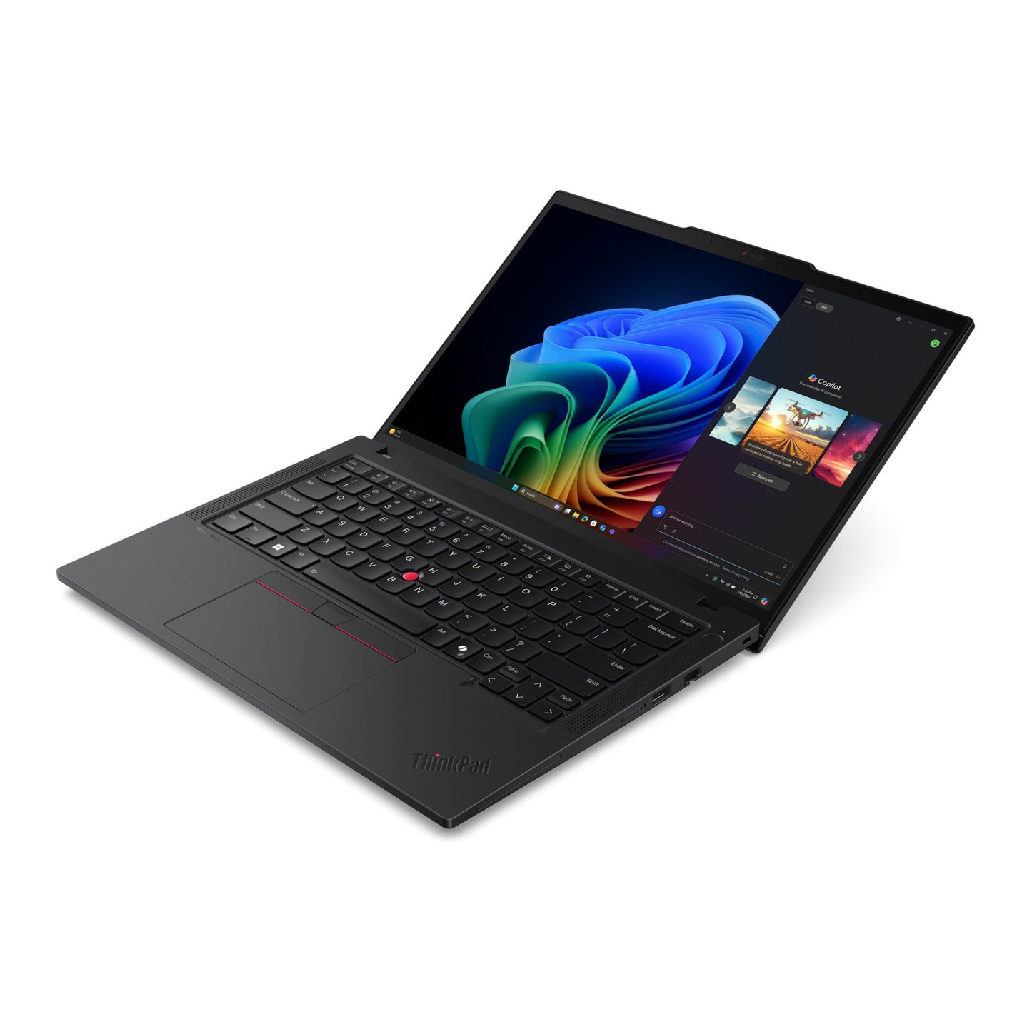 Lenovo thinkpad t14 gen 6 (21qj0053mh) 14 copilot+ laptop (zwart | ryzen ai 7 pro 350 | radeon 860m graphics | 32 gb | 1 tb ssd)