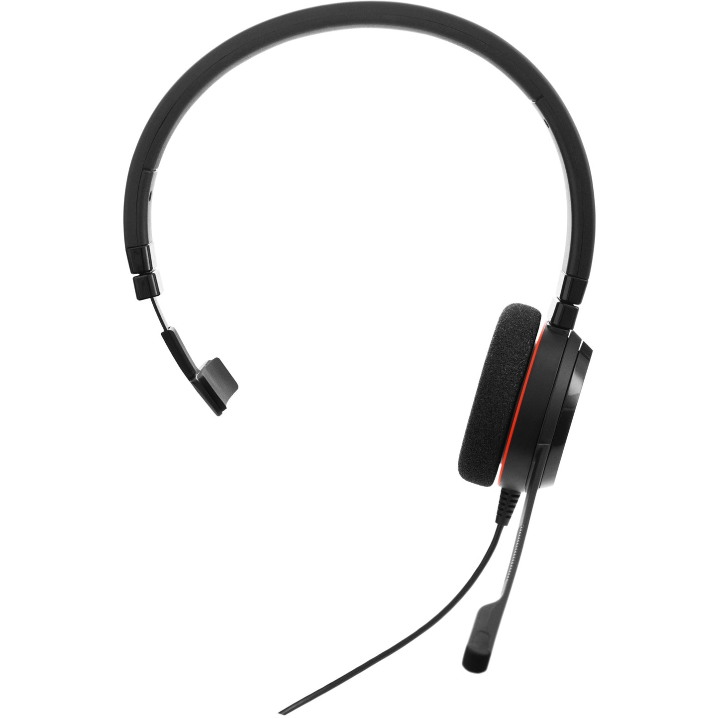 Jabra evolve 20 ms mono usb on-ear headset (zwart)