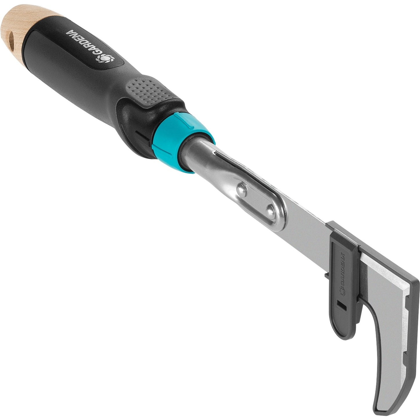 GARDENA ecoline onkruidsteker voor de patio voegenkrabber (zwart turquoise, 17704-20)