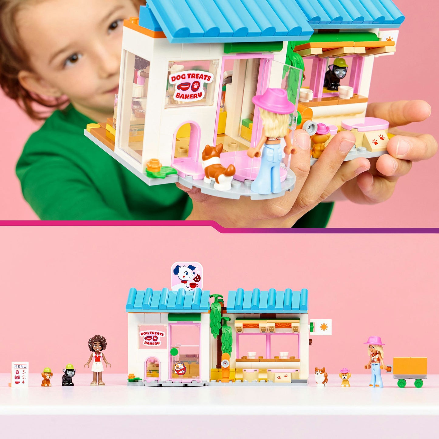 LEGO friends 42677 bakkerij voor hondensnacks