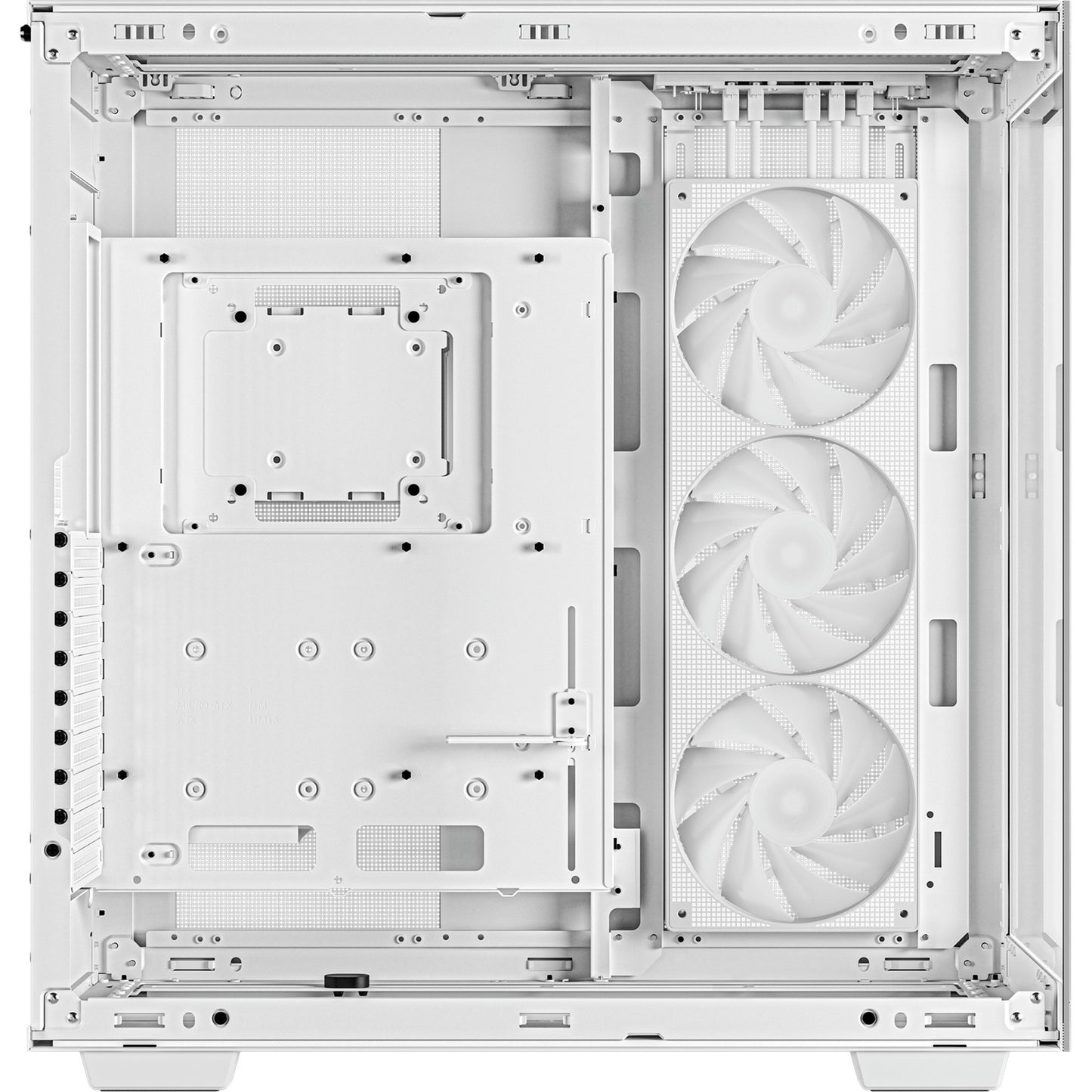 DeepCool ch780 midi tower behuizing (wit | 4x usb-a | 1x usb-c | rgb | window)