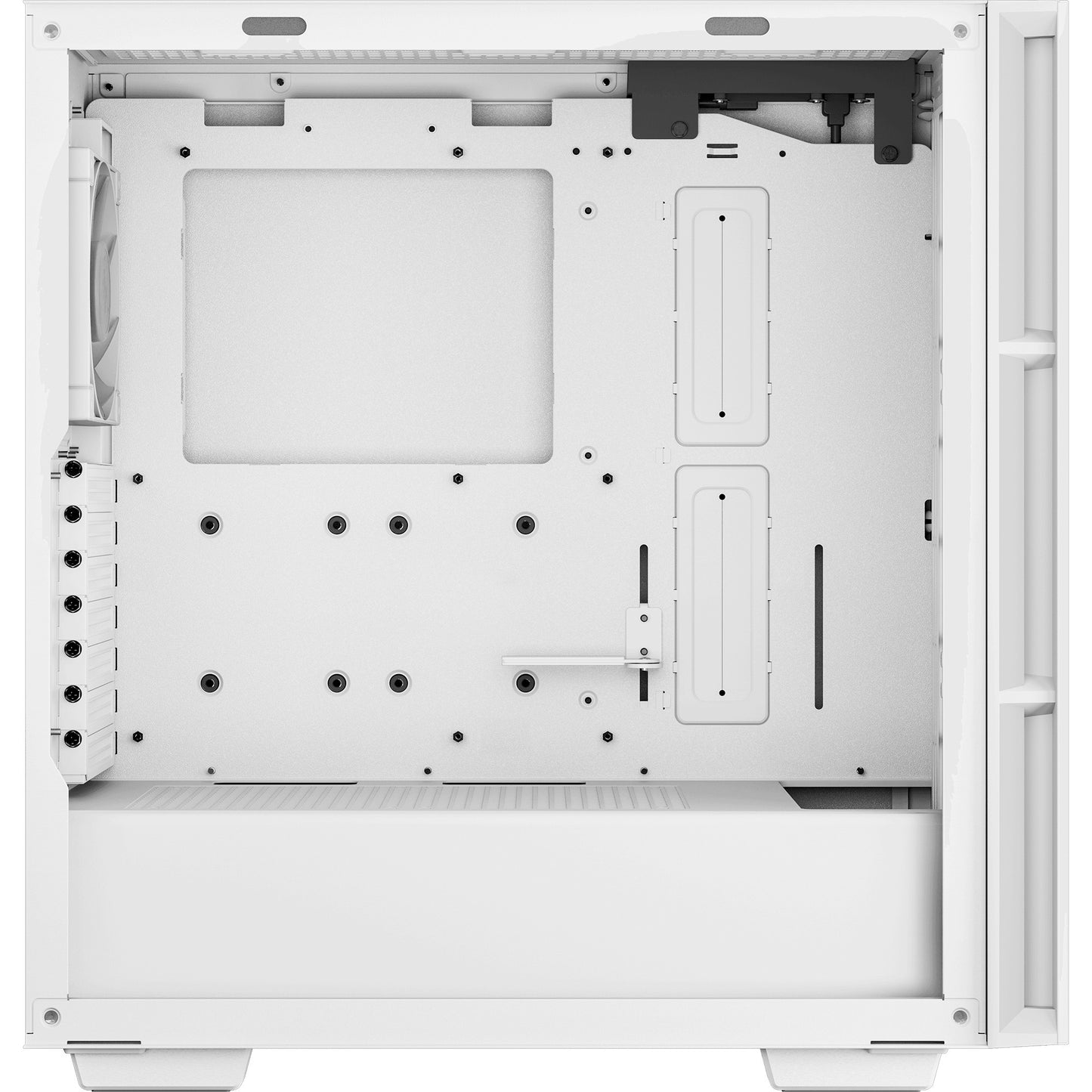 DeepCool ch560 midi tower behuizing (wit | 1x usb-a | 1x usb-c | rgb | tempered glass)