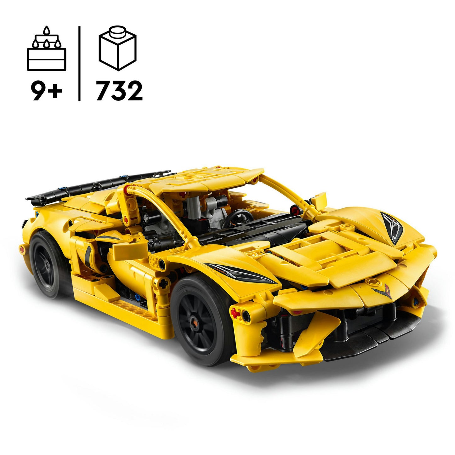 LEGO technic 42205 chevrolet corvette stingray