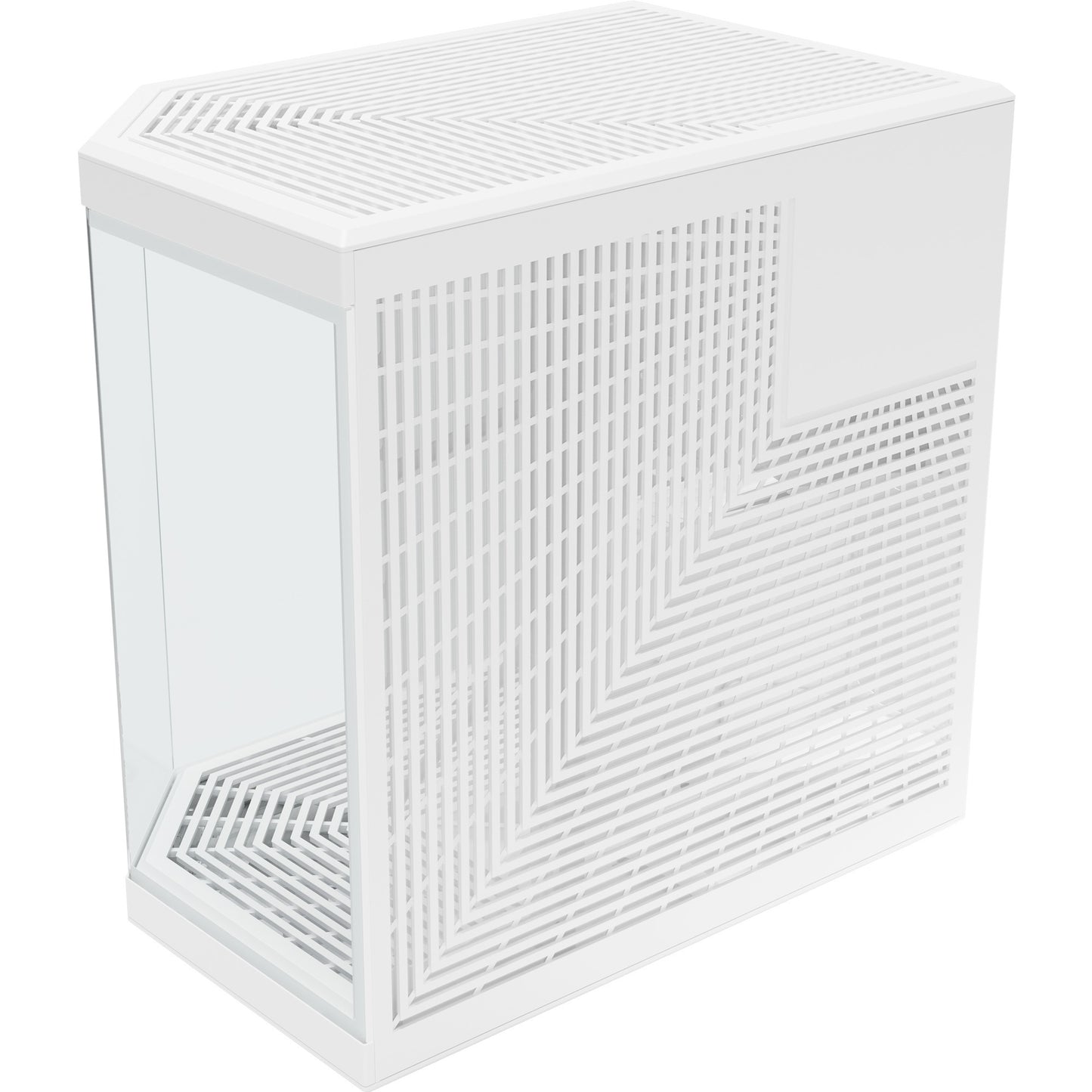 HYTE y70 midi tower behuizing (wit | 2x usb-a | 1x usb-c | tempered glass)