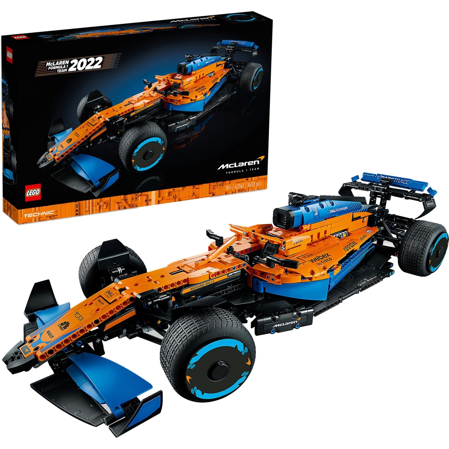 LEGO technic - mclaren formule 1 racewagen constructiespeelgoed (42141)