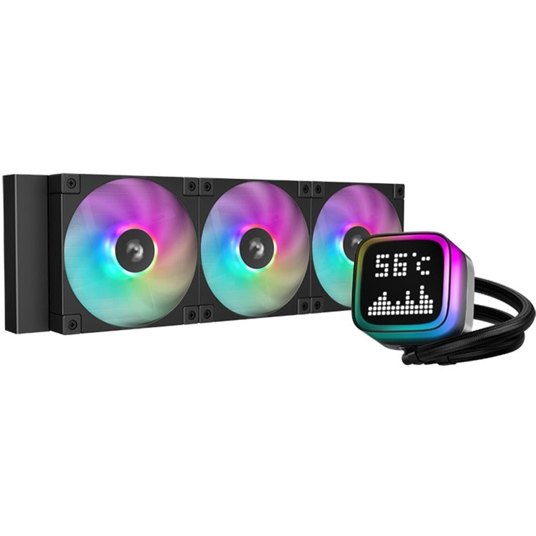 DeepCool lp360 waterkoeling (zwart, 4-pins pwm fan-connector)
