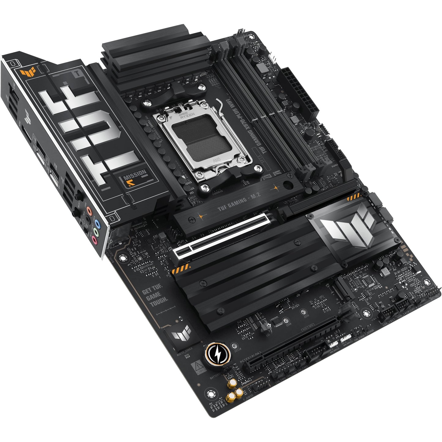 ASUS tuf gaming x870-plus wifi socket am5 moederbord (raid, 2.5gb-lan, wi-fi 7, bt, sound, atx)