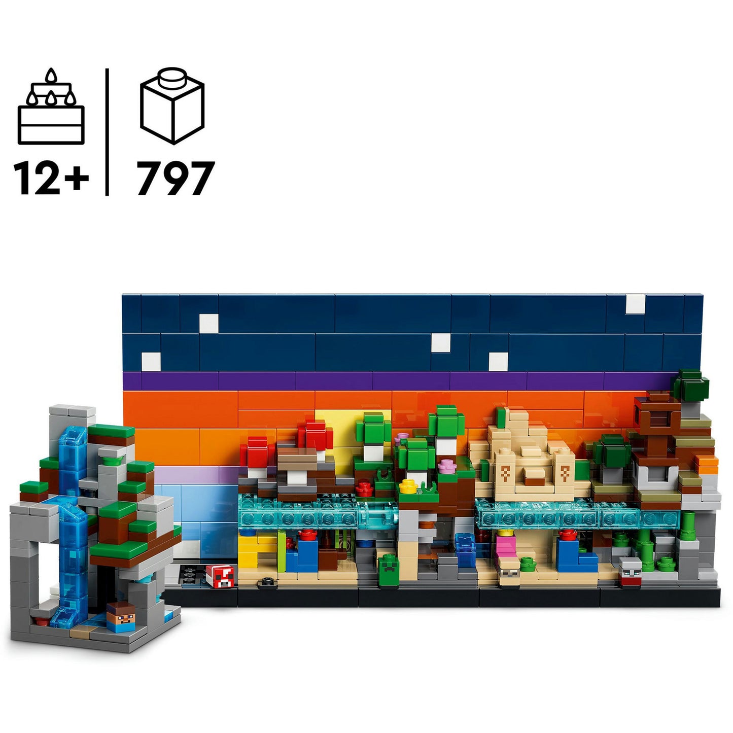 LEGO minecraft 21589 minibiomen