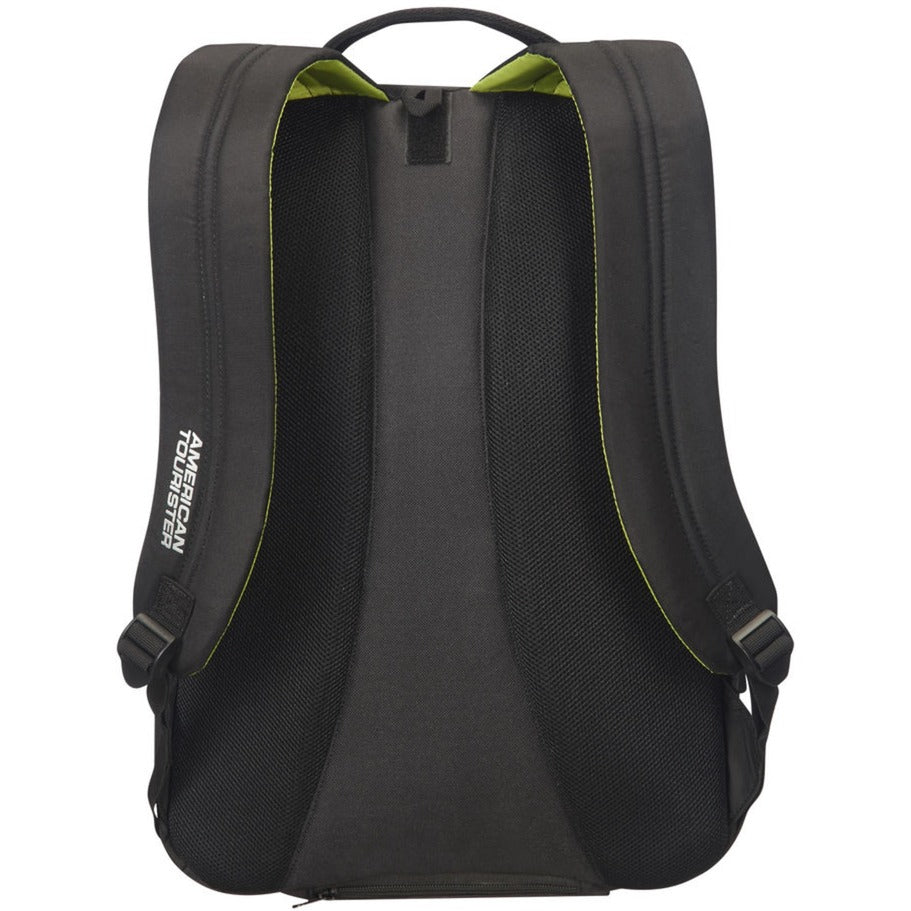 Samsonite American Tourister Urban Groove 6 rugzak 15.6 inch (Zwart lichtgroen)