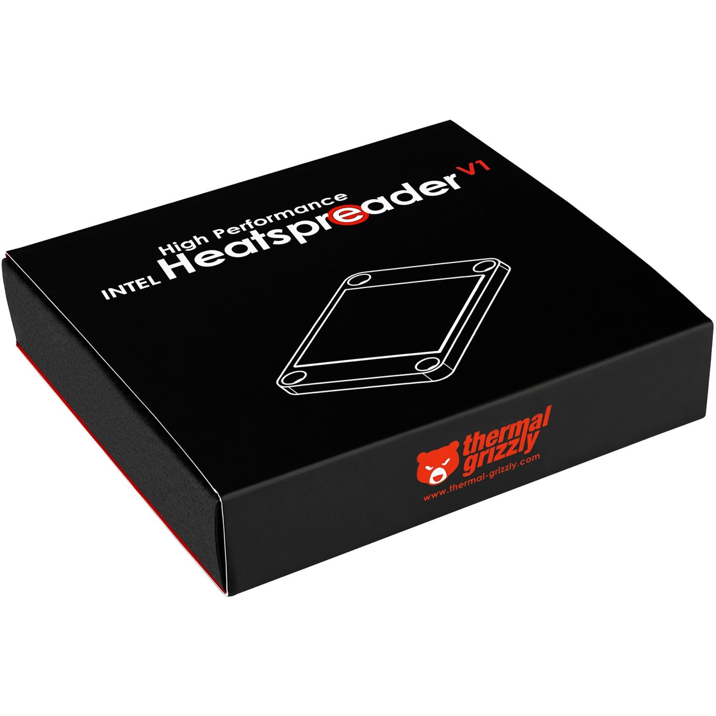 Thermal Grizzly intel high performance heatspreader v1 heatsink (zilver)