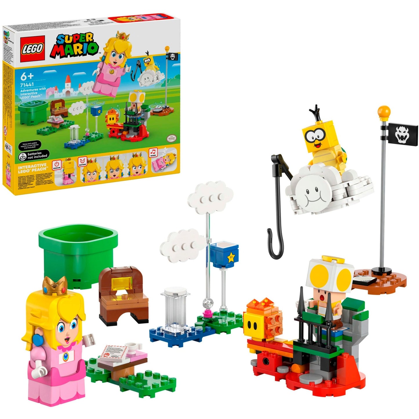 LEGO super mario 71441 avonturen met interactieve peach