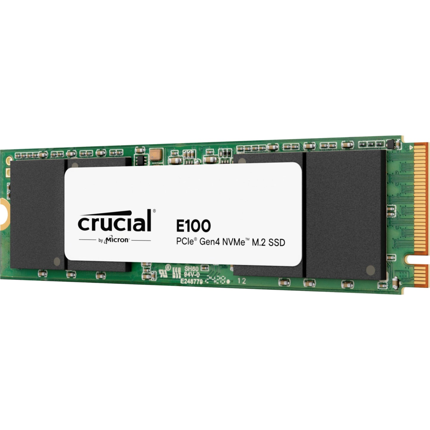 Crucial e100 2 tb ssd (pcie 4.0 x4, nvme, m.2 2280)