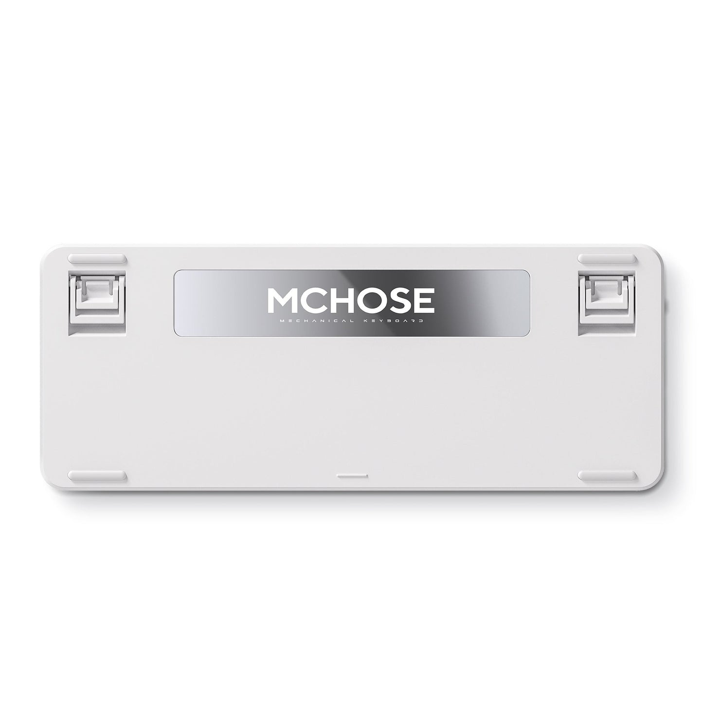 MCHOSE X75 V2 Blue Whale Sea Custom Mechanical RGB toetsenbord (Wit, US lay-out (QWERTY), SWK Whale Sea, 75%, RGB, Hot swap, Double-Shot PBT, draadloos | Bluetooth | USB-C)