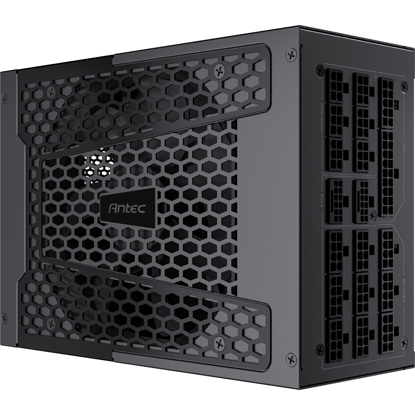 Antec signature 2200 platinum atx3.1 modulaire 2200 watt voeding (zwart, 2x 12v-2x6, 6x pcie)