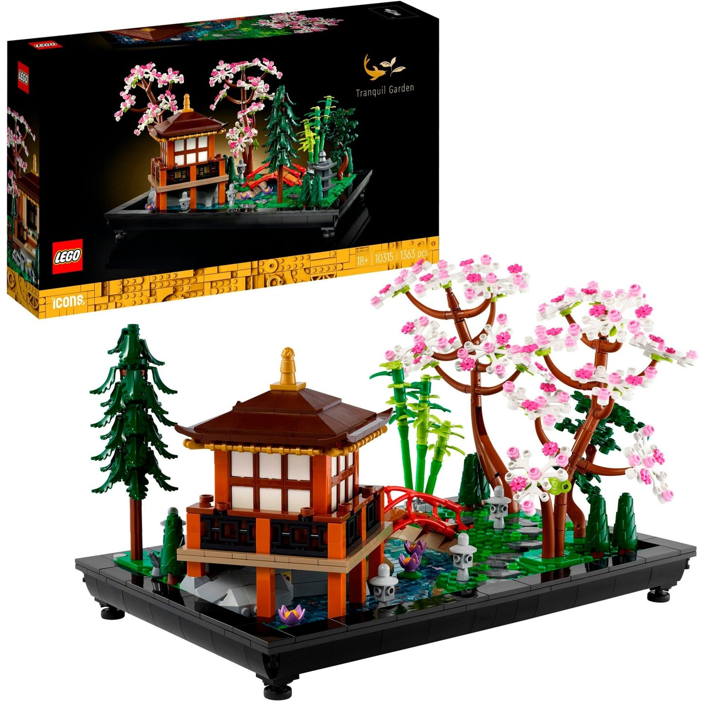 LEGO icons - rustgevende tuin constructiespeelgoed (10315)
