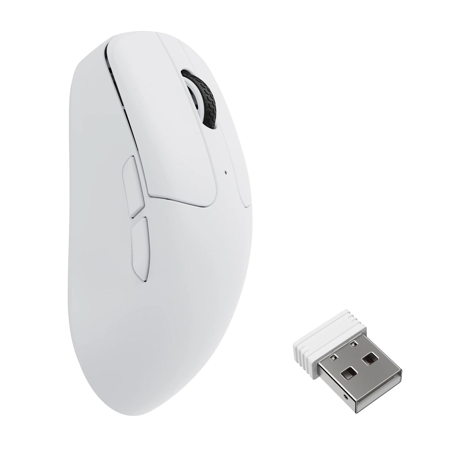 Keychron m2-a24 wireless mouse (wit, 100 - 30000 dpi, 8000 hz, 2.4 ghz bluetooth usb-c)