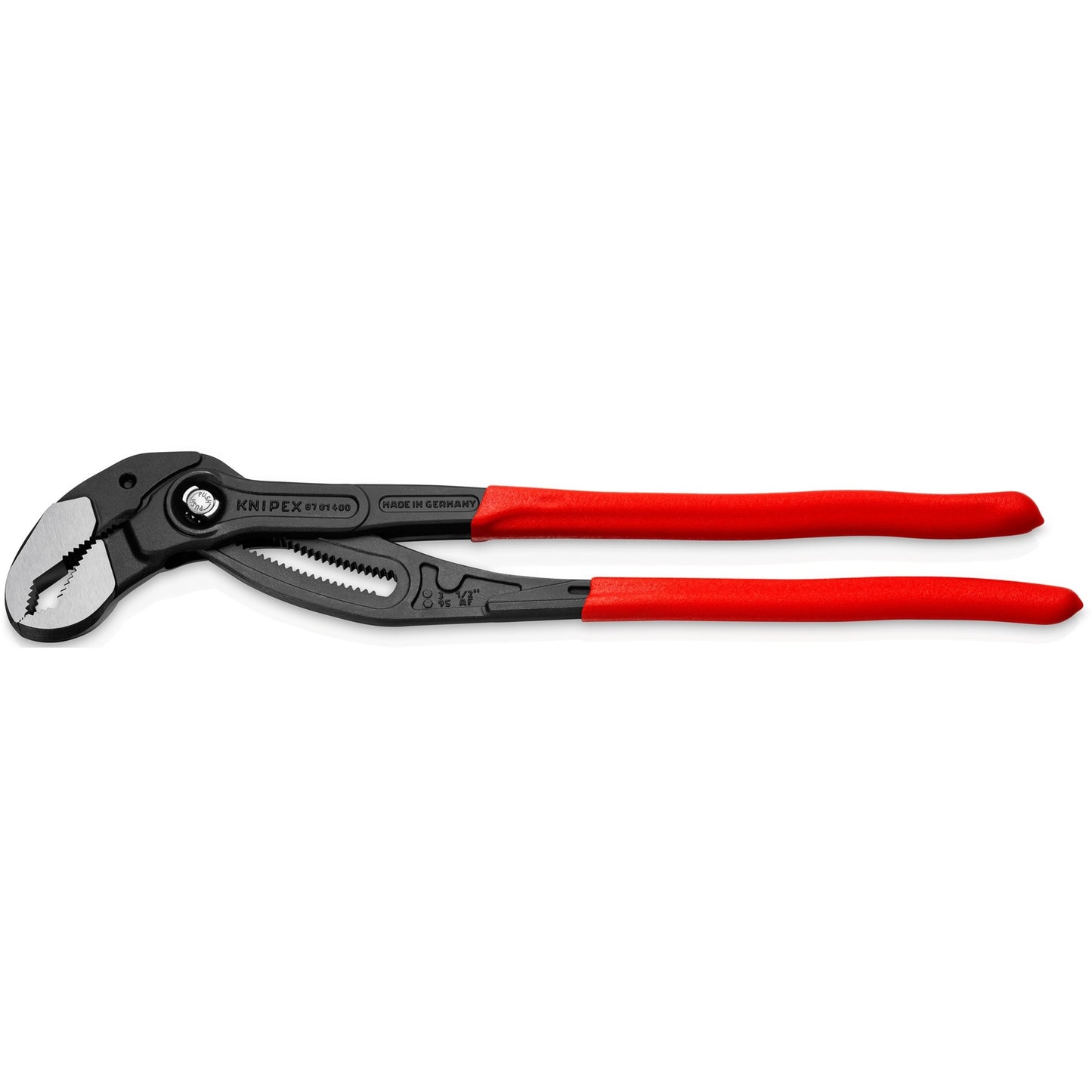 KNIPEX cobra xl waterpomptang 8701400 zweedse- waterpomp-tang (rood)