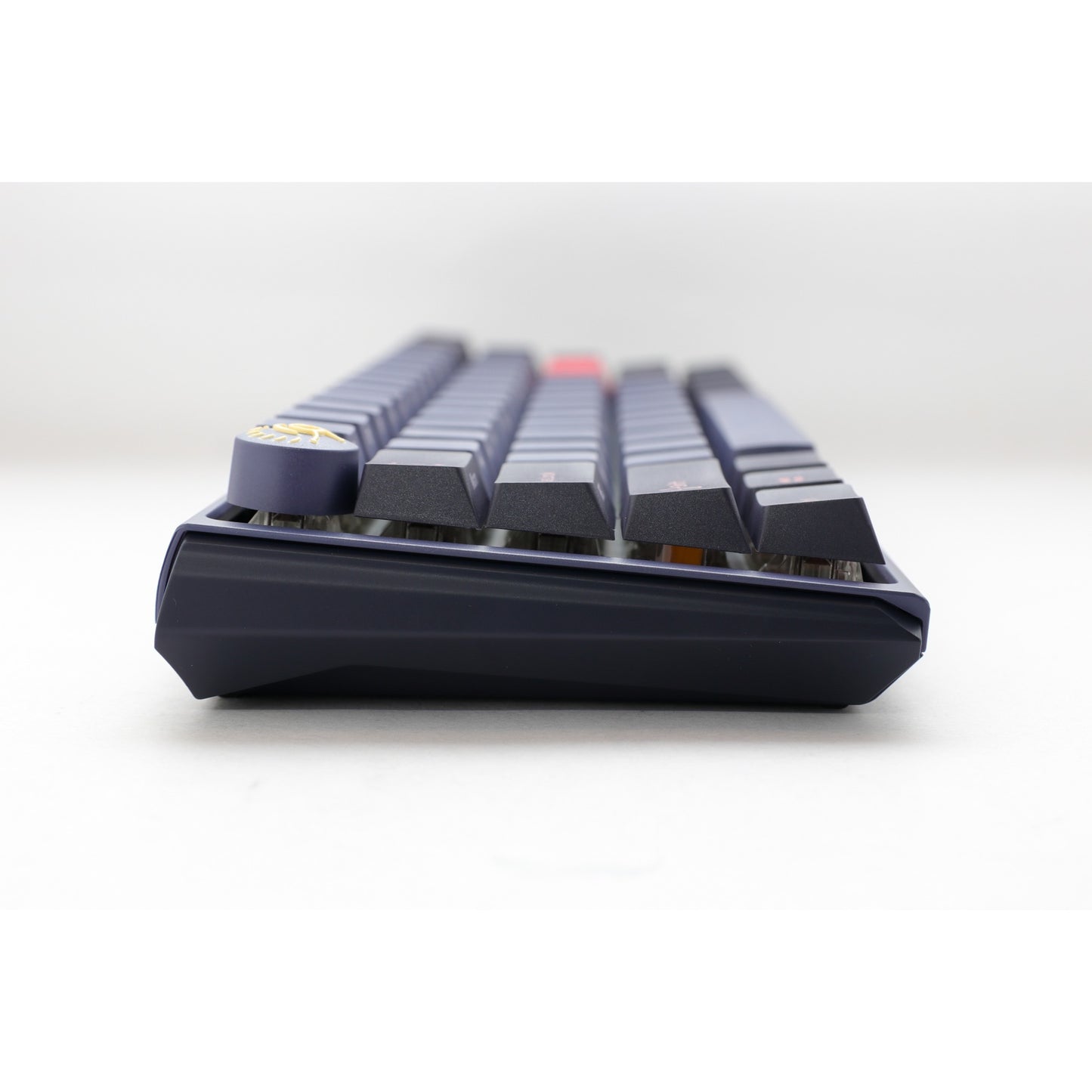 Ducky one 3 cosmic blue sf rgb mechanisch toetsenbord (donkerblauw, us lay-out (qwerty), cherry mx speed silver, 65%, rgb leds, double-shot pbt, hot-swappable, quack mechanics)