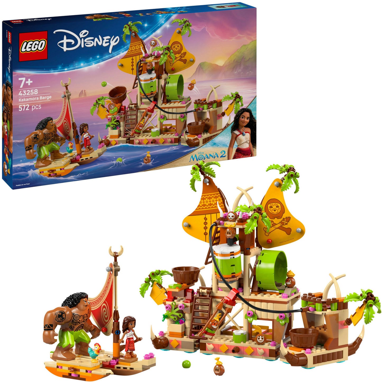 LEGO disney 43258 kakamora boot