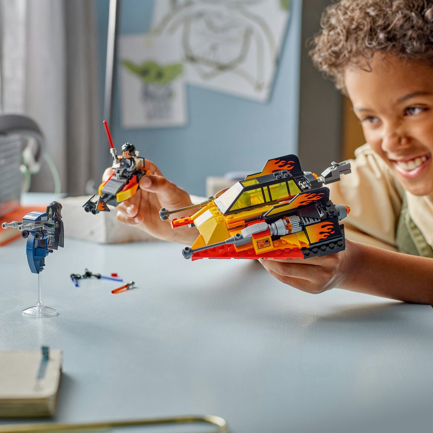 LEGO star wars 75414 the force burner snowspeeder