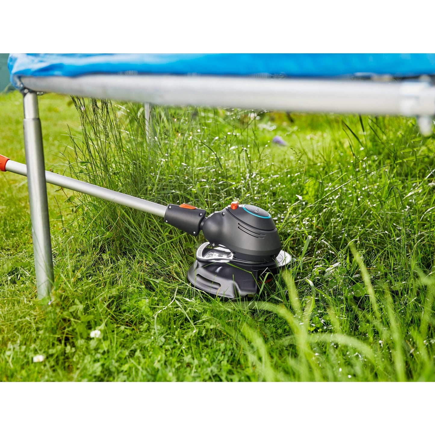 GARDENA trimmer comfortcut 550 28 grastrimmer (turquoise grijs, 9872-20)