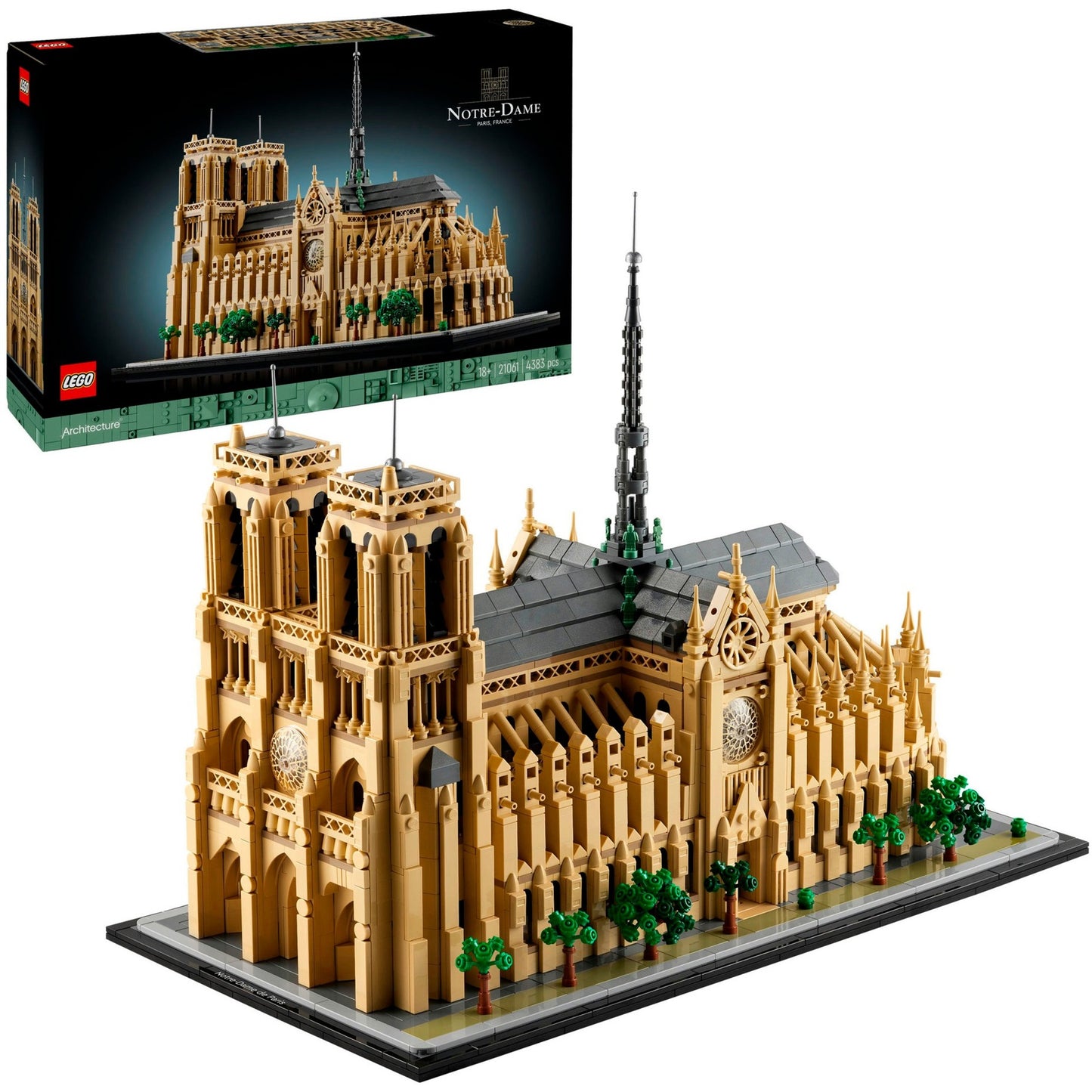 LEGO architecture - notre-dame van parijs constructiespeelgoed (21061)