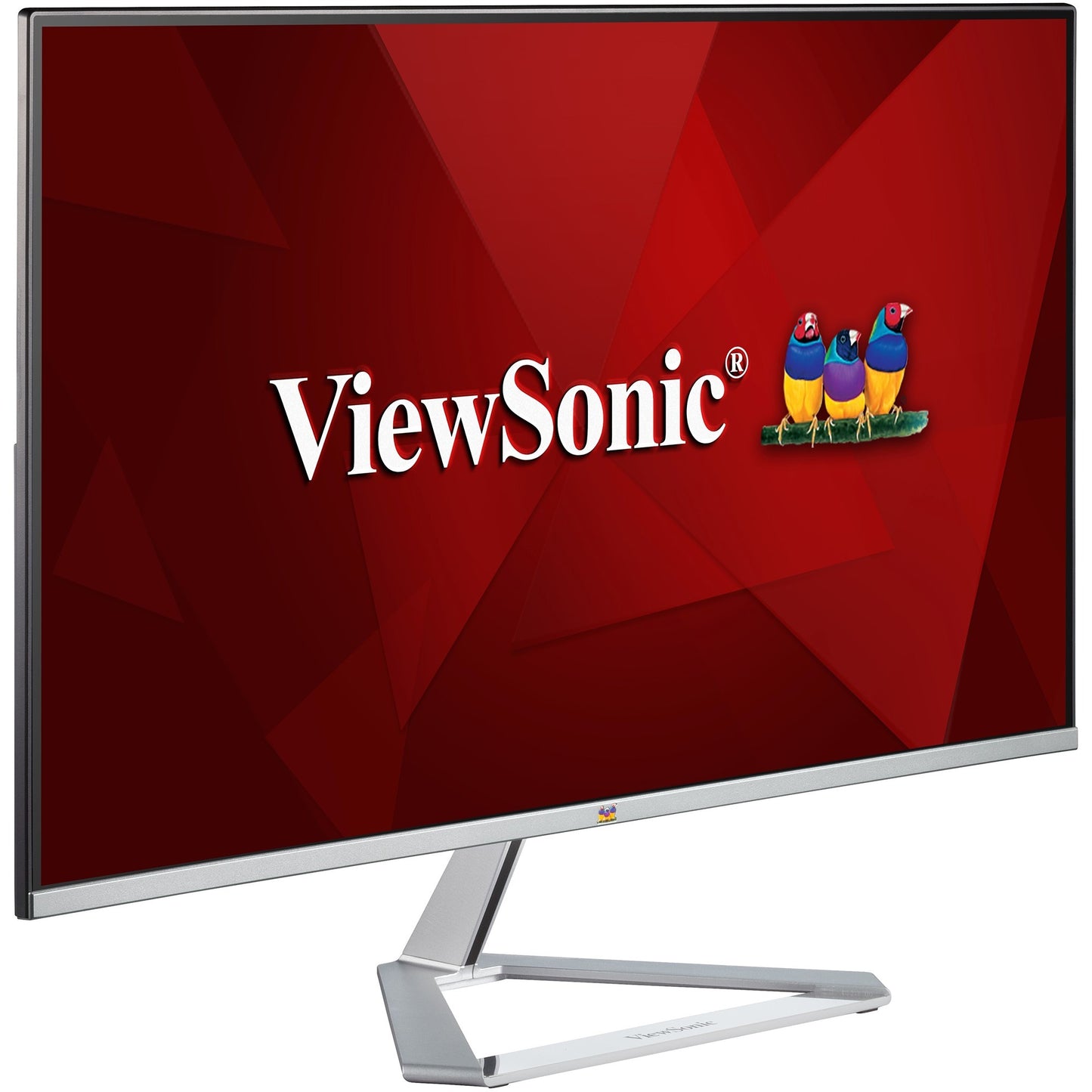 ViewSonic vx2776-smh 27 monitor (zwart zilver, 2x hdmi, vga, audio)