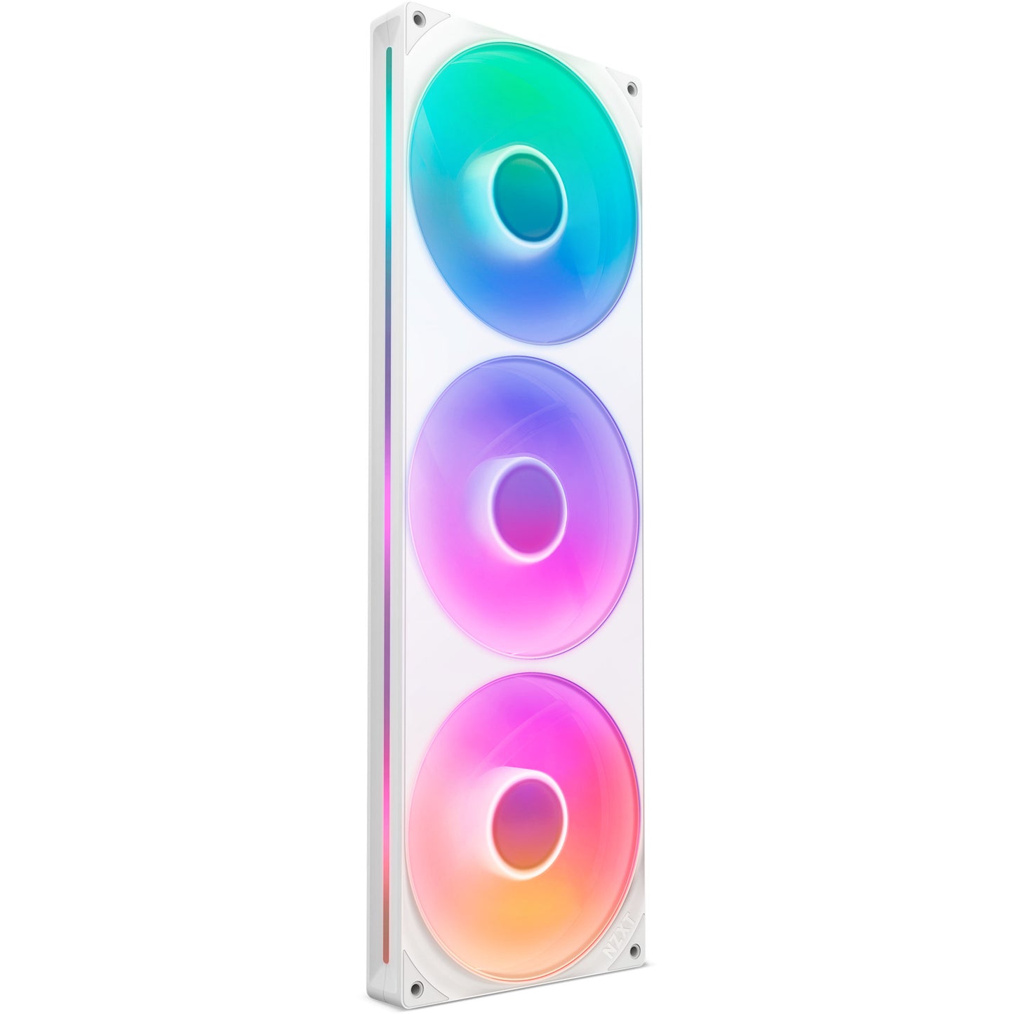NZXT f420 rgb core case fans (wit, 3 stuks, 420 x 140 x 26 mm)