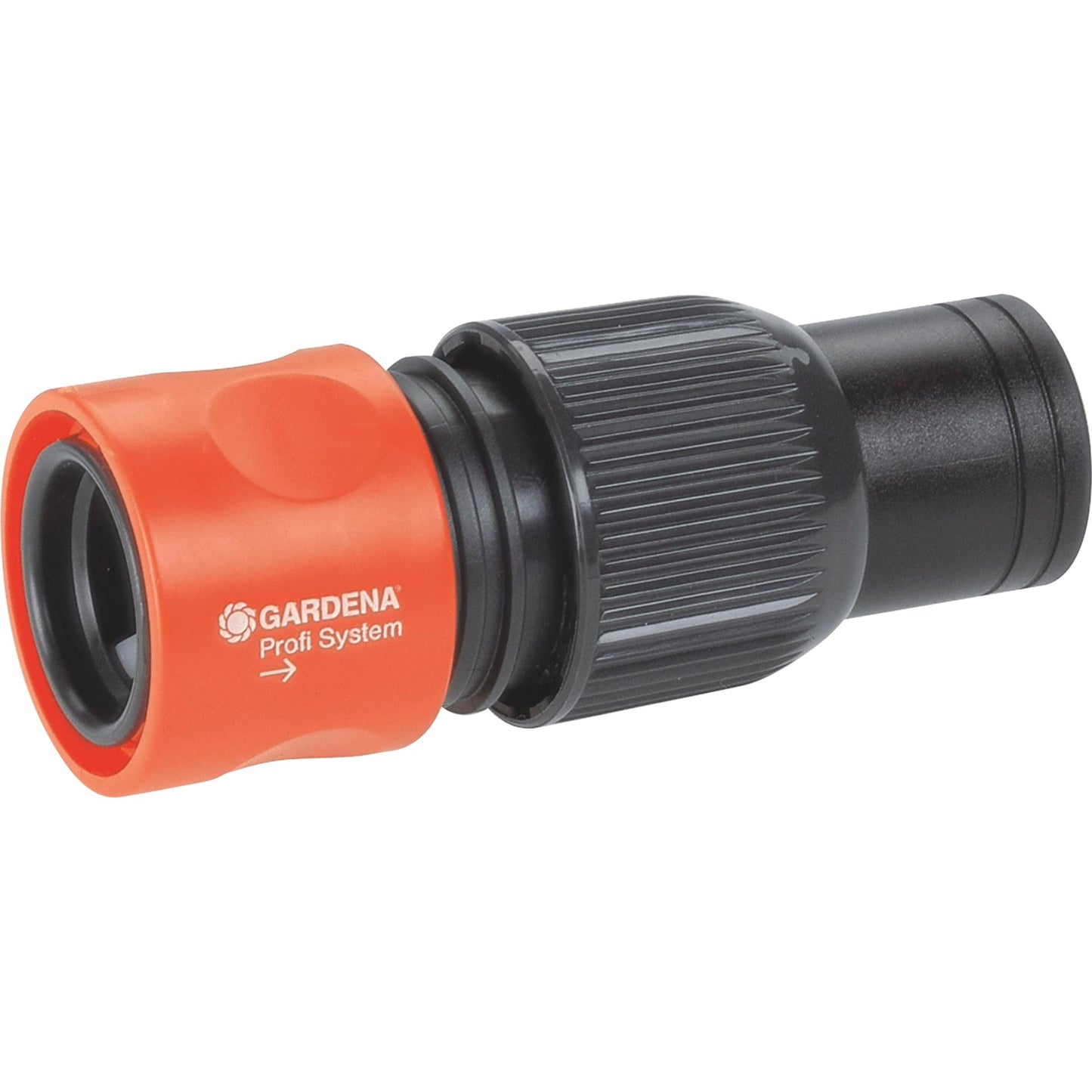 GARDENA profi maxi-flow system slangstuk 19 mm (3 4 ) (grijs oranje, 2817-20)