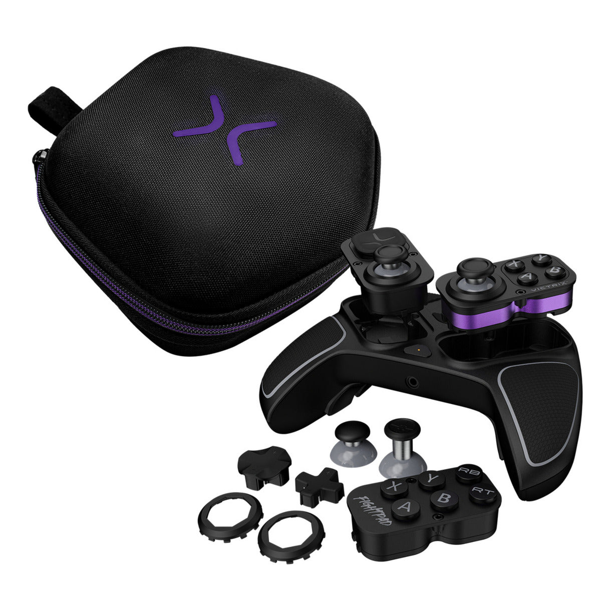 Turtle Beach victrix pro bfg reloaded draadloze modulaire controller (zwart, xbox one, xbox series x|s, pc)