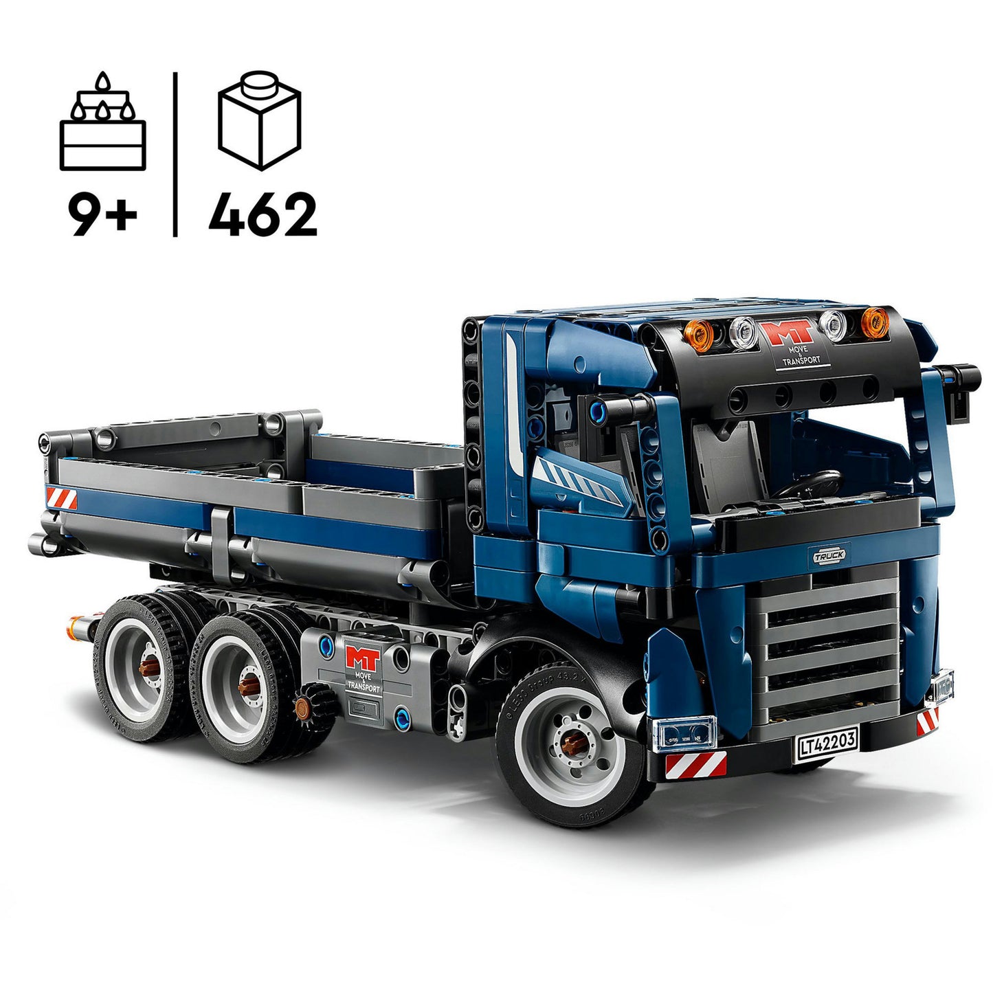 LEGO technic 42203 vrachtwagen met kiepfunctie