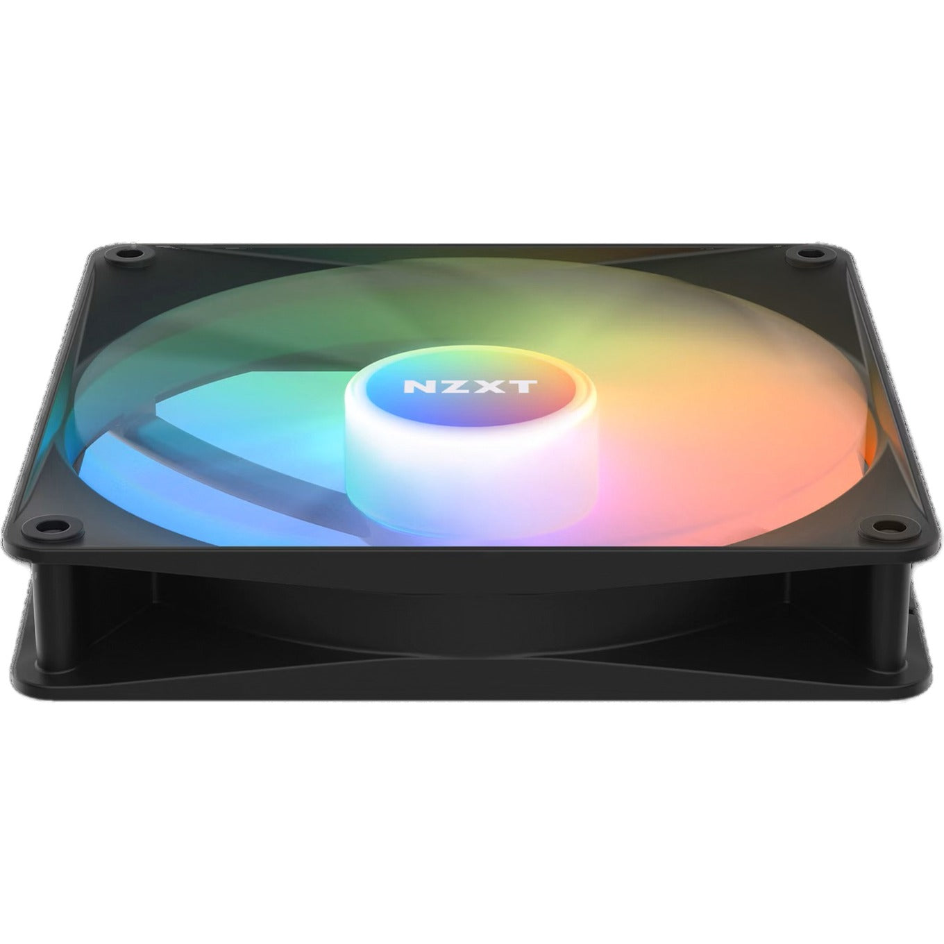 NZXT f140 rgb core case fan (zwart, 140 x 140 x 26 mm, pwm, zonder controller)