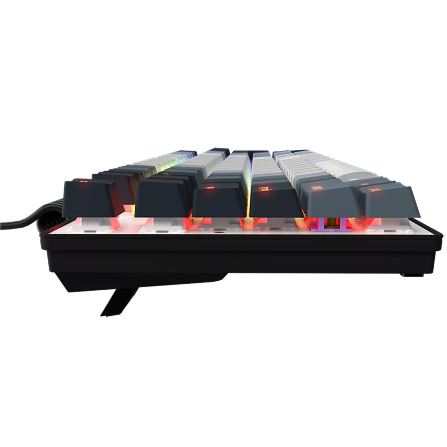 LORGAR azar 514 rgb mechanisch gaming toetsenbord (wit, us lay-out (qwerty), logar dream, 100%, rgb)