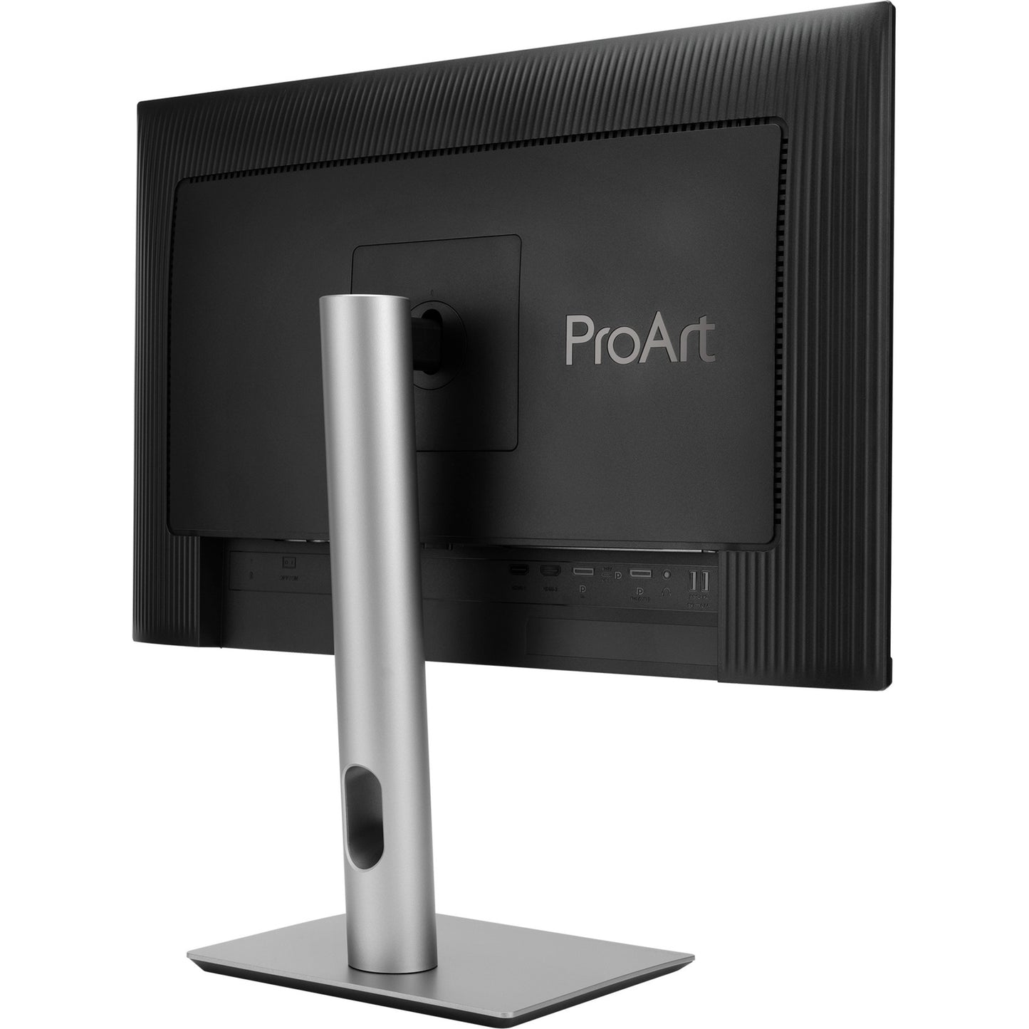 ASUS proart pa248crv 24 monitor (zwart zilver, 2x hdmi, 2x displayport, 4x usb-a, usb-c)