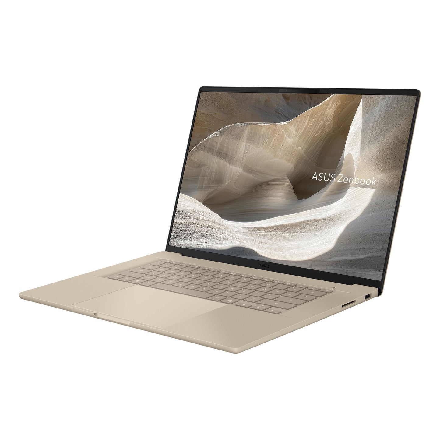 ASUS zenbook a16 ux3607oa-sq013w 16 copilot+ laptop (beige | snapdragon x2e-94-100 | qualcomm adreno | 48 gb | 1 tb ssd | oled)