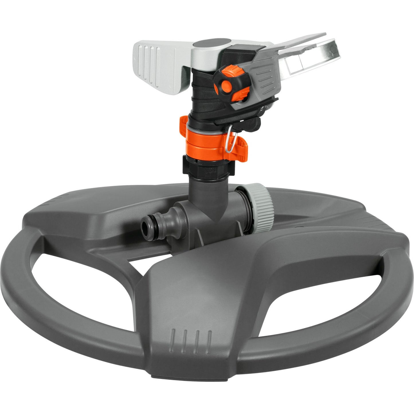 GARDENA premium pulserende sector- en cirkelsproeier (grijs oranje, 8135-20)