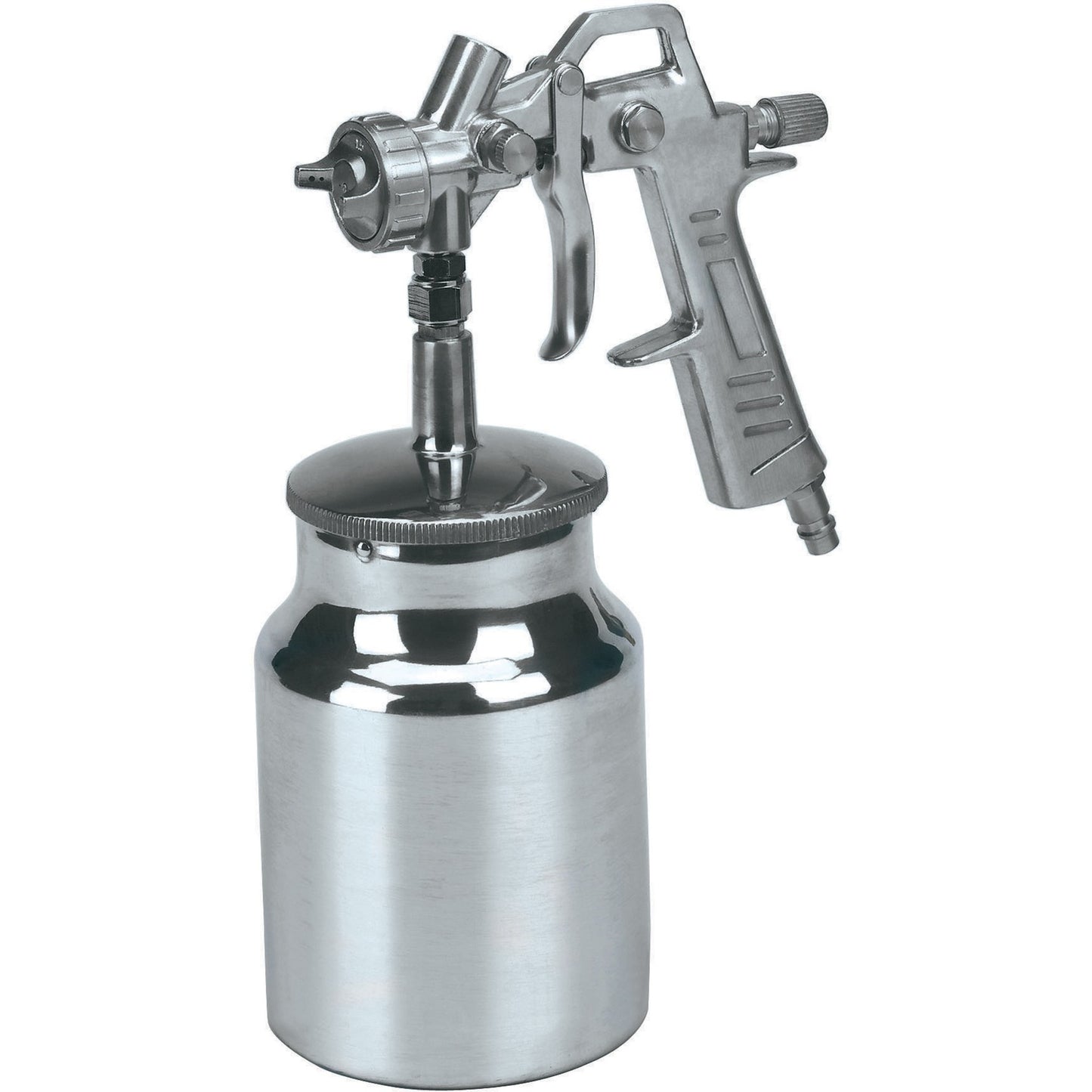 EINHELL verfspuitpistool met zuigbeker (zilver)