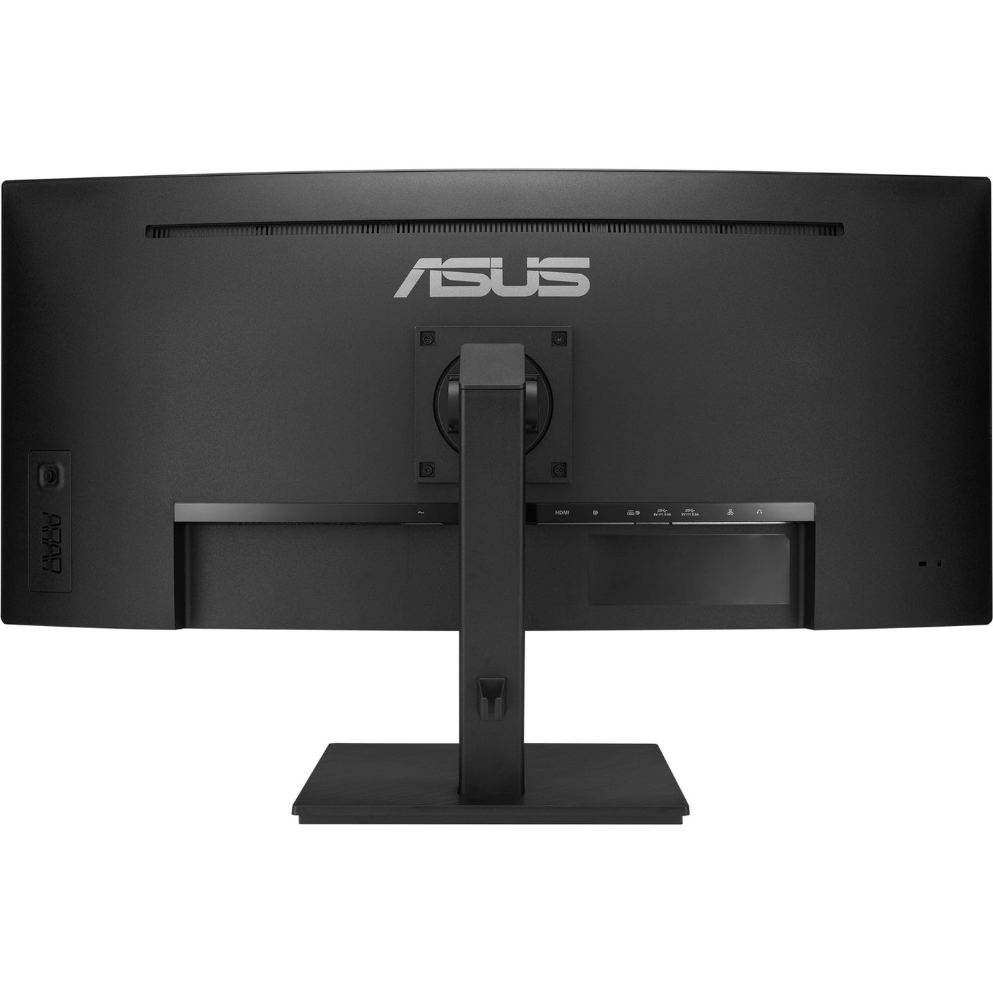 ASUS va34vcpsr 34 curved ultrawide monitor (zwart, 100 hz, hdmi, displayport, audio, lan, usb-c)