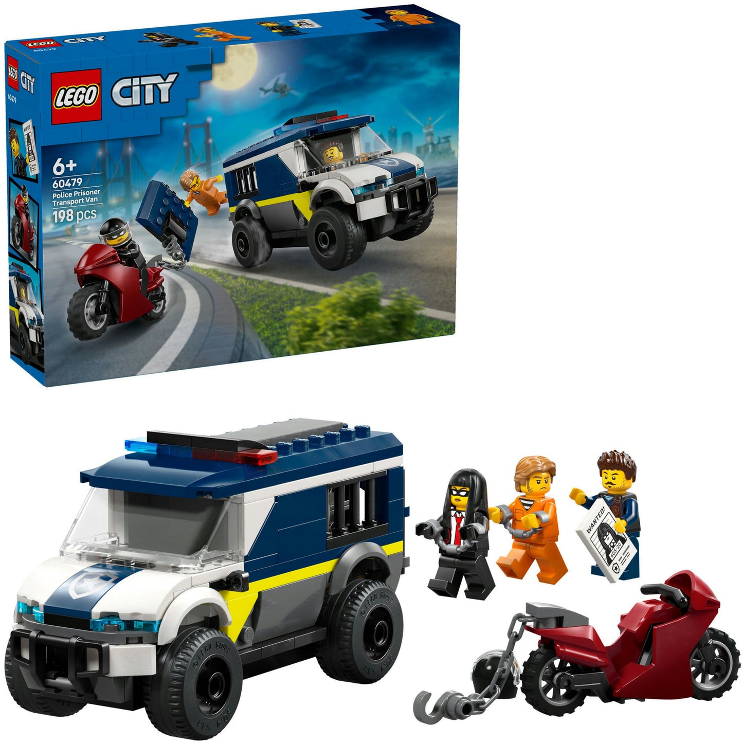 LEGO city 60479 politie gevangenentransport