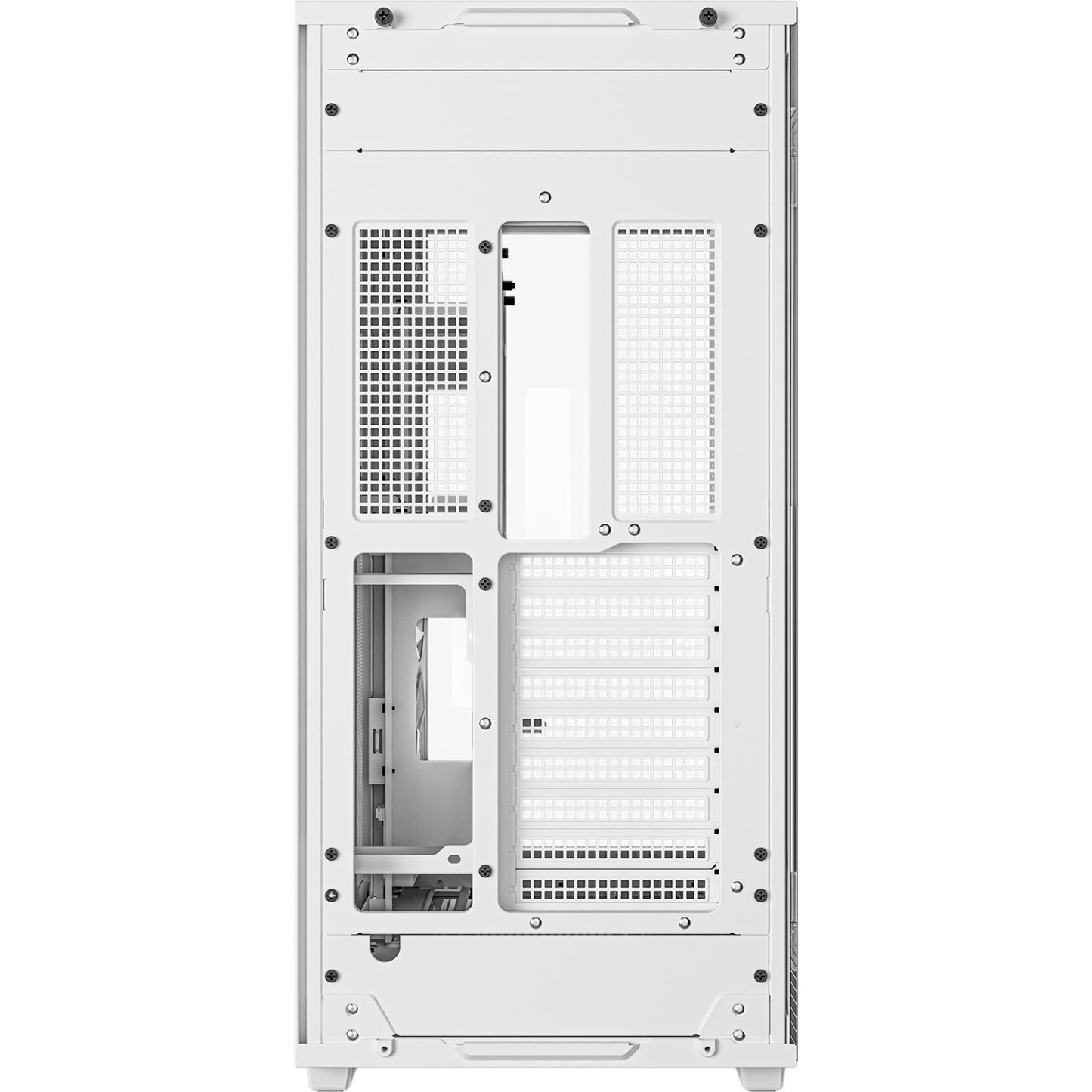 DeepCool ch780 midi tower behuizing (wit | 4x usb-a | 1x usb-c | rgb | window)