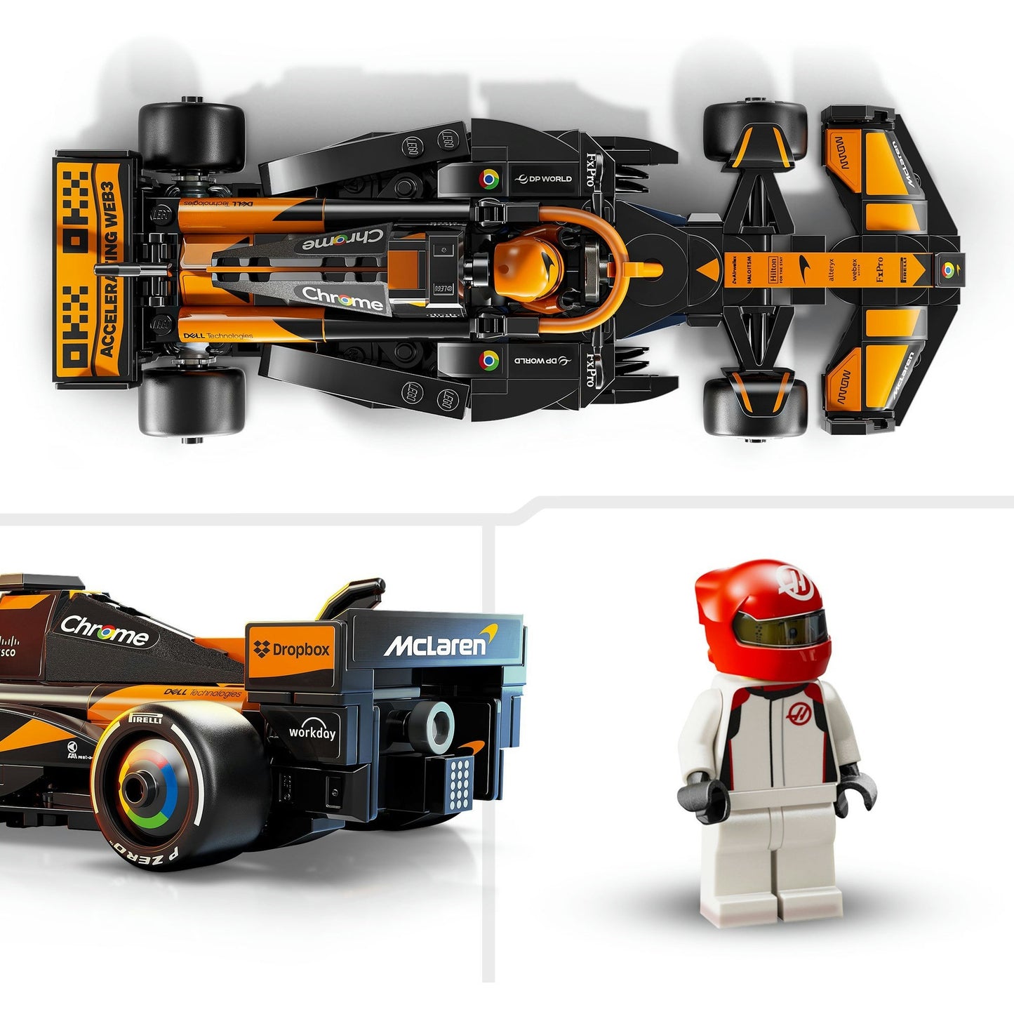 LEGO speed champions 77251 mclaren f1 team mcl38 racewagen