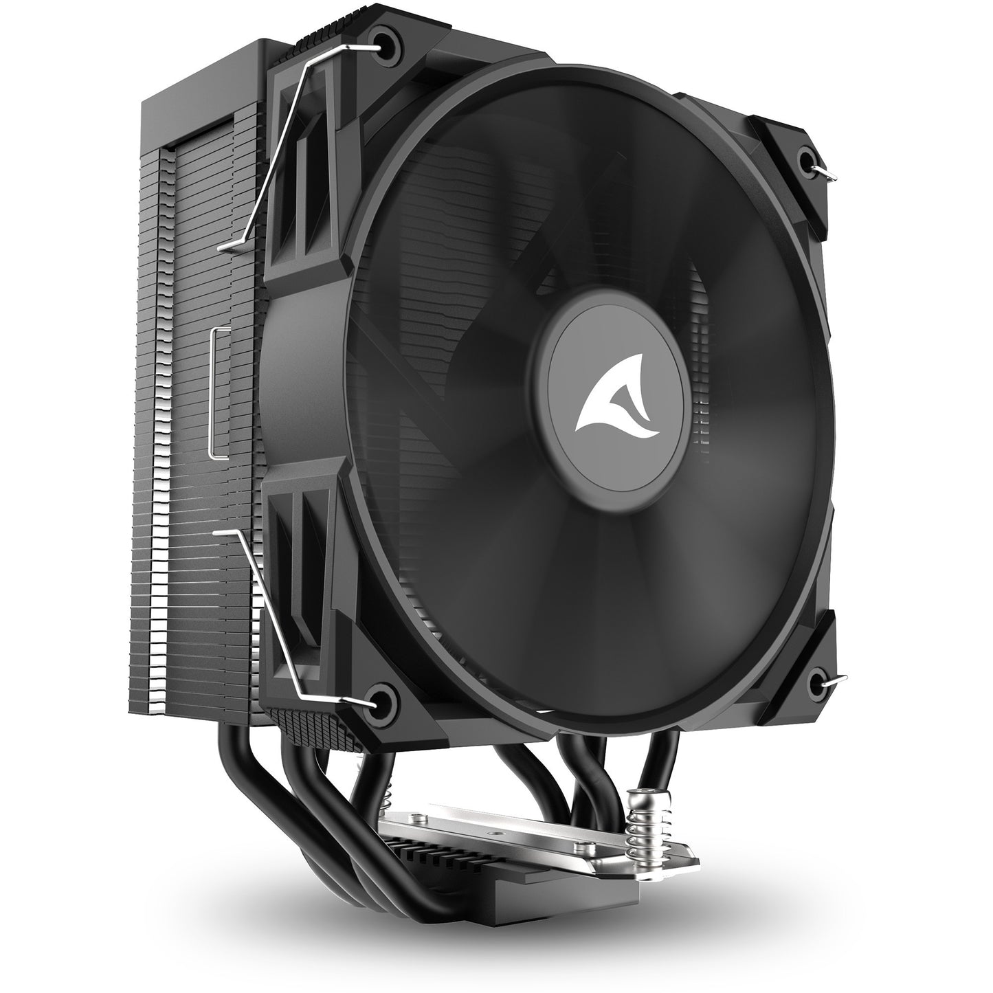 Sharkoon a40 cpu-koeler (zwart, 4-pins pwm fan-connector)