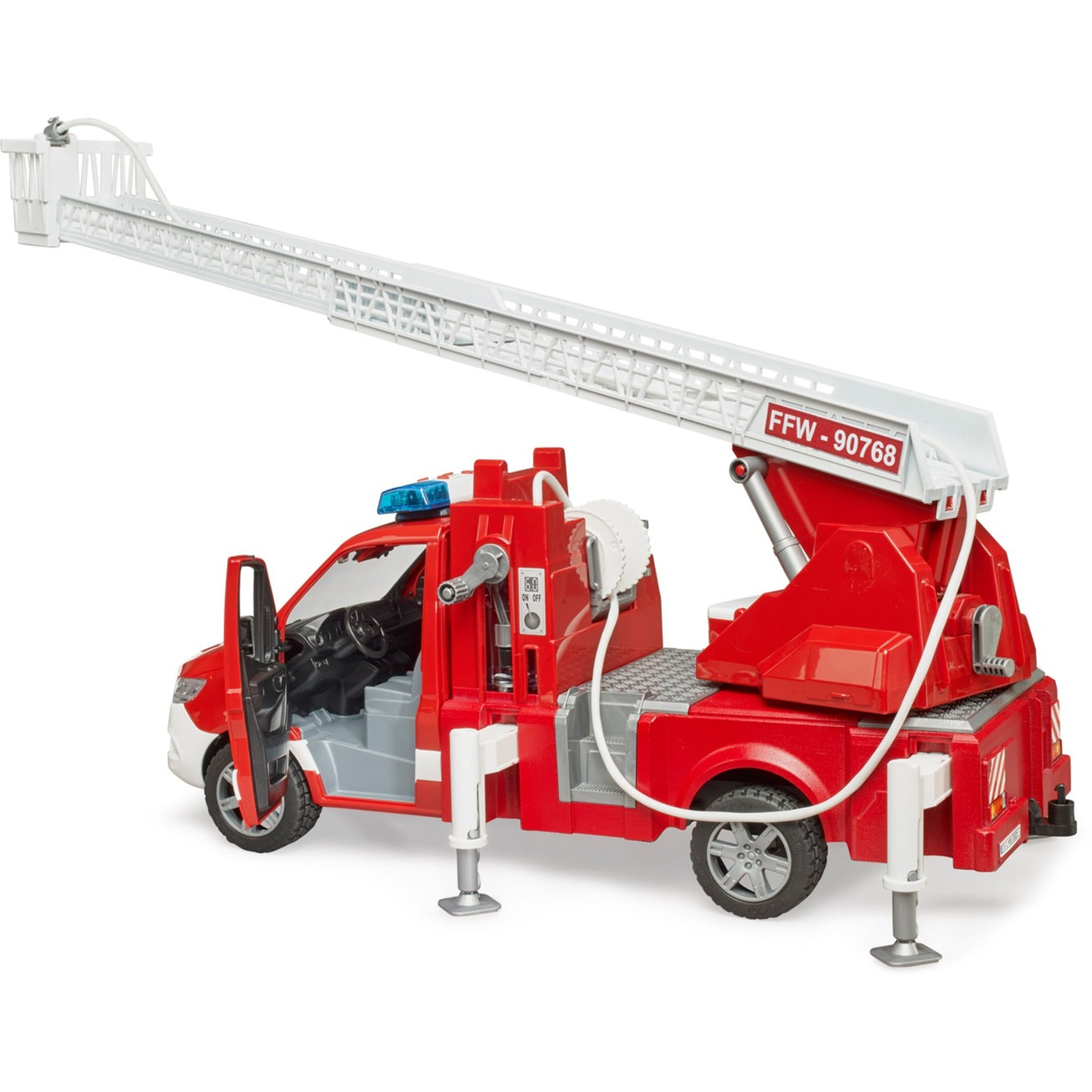 Bruder mb sprinter brandweerwagen met licht en geluid modelvoertuig (02673)