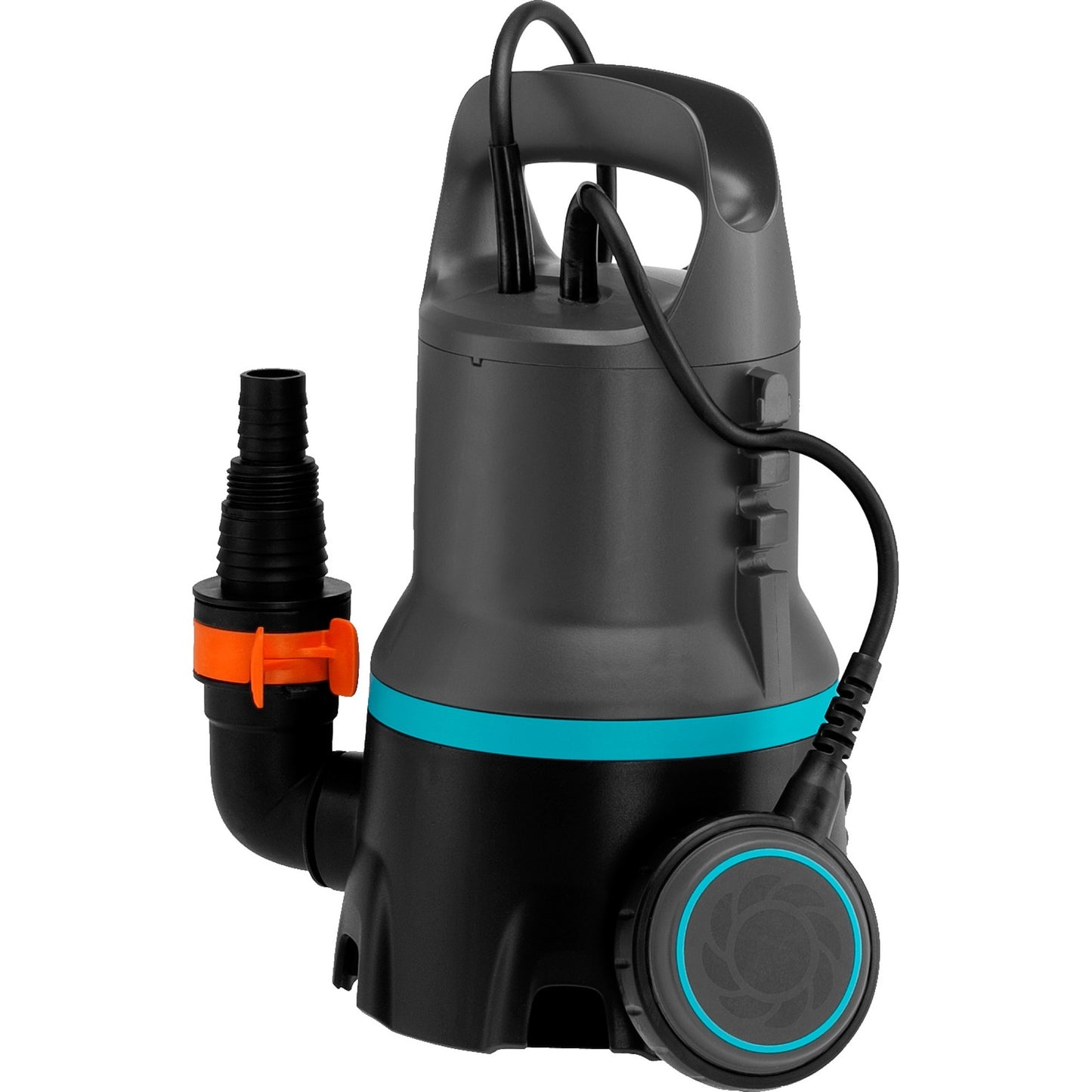 GARDENA vuilwaterpomp 9000 set dompel- en drukpompen (zwart turquoise, 9041-20)