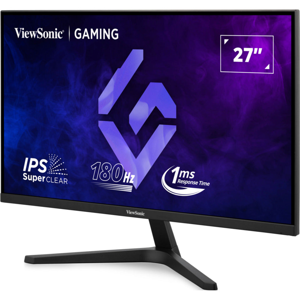 ViewSonic vx27g1-hd 180hz fhd gaming monitor 27 (zwart, 2x hdmi, 1x displayport, 180 hz)