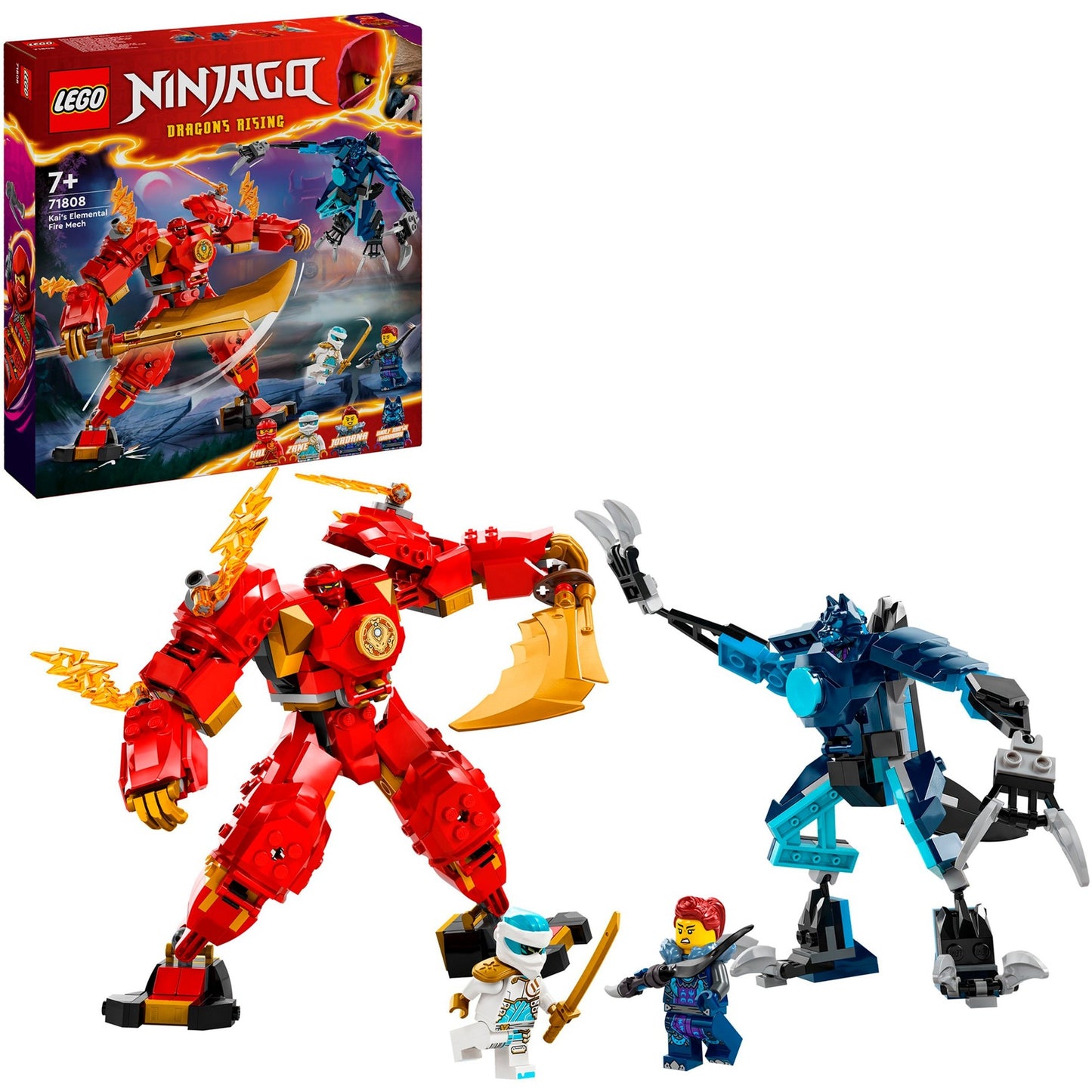 LEGO ninjago 71808 kais elementaire vuurmecha