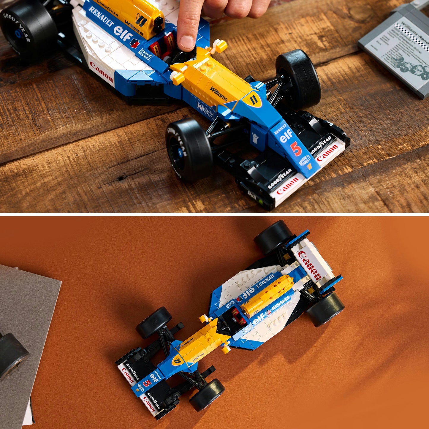 LEGO icons - williams racing fw14b en nigel mansell constructiespeelgoed (10353)
