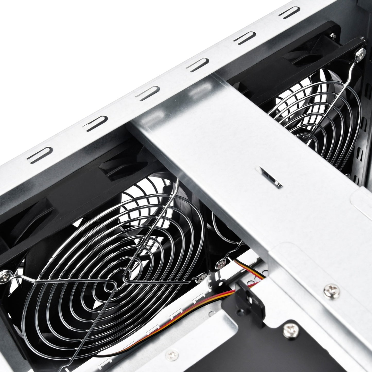 SilverStone cs381b v1.1 rack behuizing (zwart | 2x usb-a 3.2 (5 gbit s) | 2x audio)