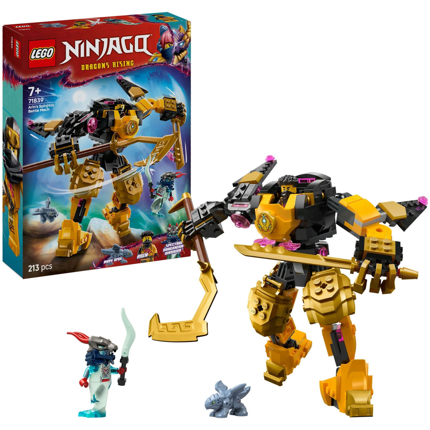 LEGO ninjago 71839 arins spinjitzu strijdmecha